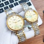 Replica Longines Two Tone Gold Case Couple Automatic Watch
